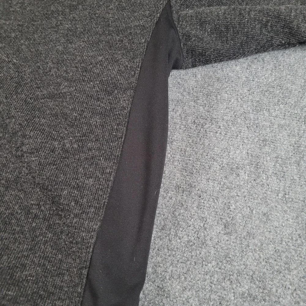 Columbia Omni Heat Jacket‎ Mens M Gray Softshell Thermal Lined Wool Blend Coat
